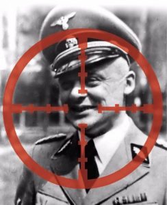 Obergruppenführer SS i generał Waffen SS Wilhelm Koppe, od listopada1943 roku wyższy dowódca SS i policji do spraw obszarów wschodnich.