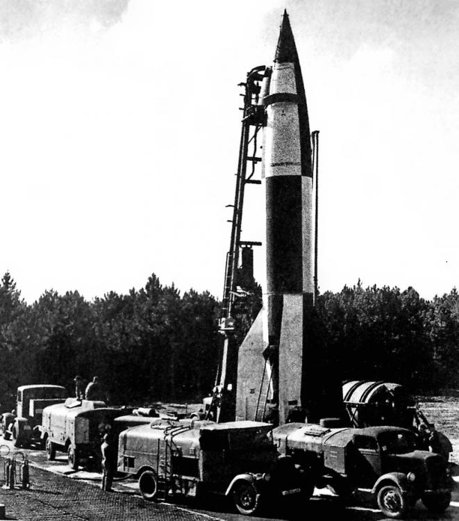 Rakieta V-2 przed startem