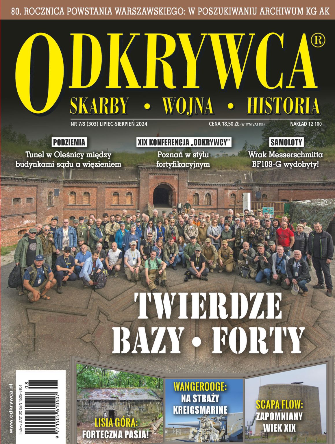 Odkrywca | Magazyn dla poszukiwaczy | Skarby Wojna Historia